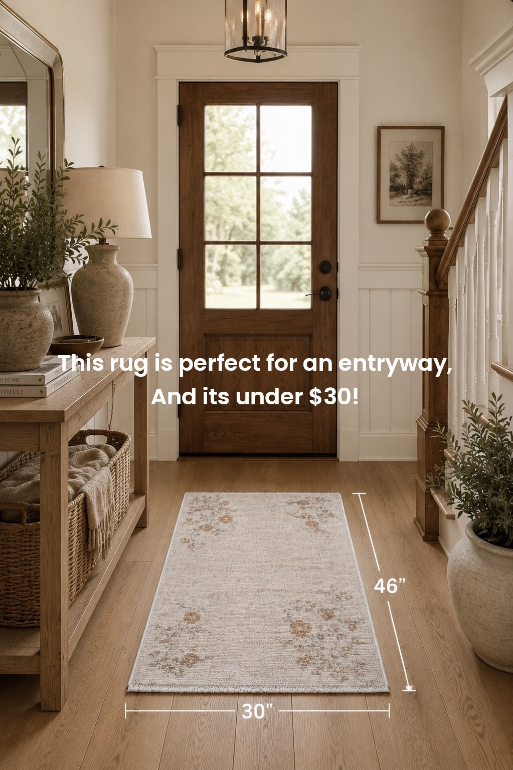 I just ordered this rug. It’s so pretty and so affordable! It would be great in an entryway or kitchen! 

Accent rug, area rug, entryway rug.

#LTKHome