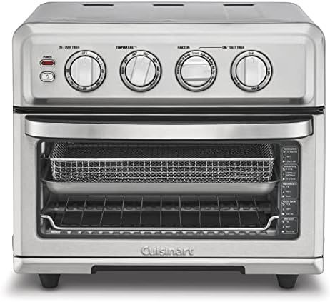 Cuisinart Air Fryer + Convection Toaster Oven, 8-1 Oven with Bake, Grill, Broil & Warm Options, S... | Amazon (US)