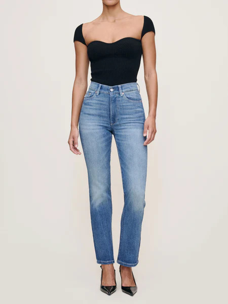 Halle Straight High Rise Instasculpt™ 29" Jeans | Palm Springs Clean | DL 1961 Women
