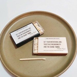 Blank, White Matchboxes with Matches- Can be added on to Match label order | Etsy (US)
