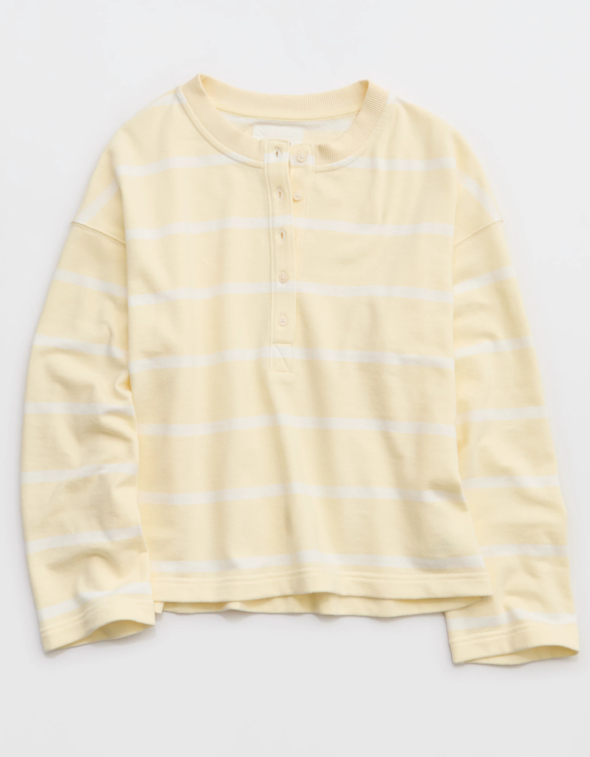 Aerie Alumni Henley Sweatshirt | Aerie