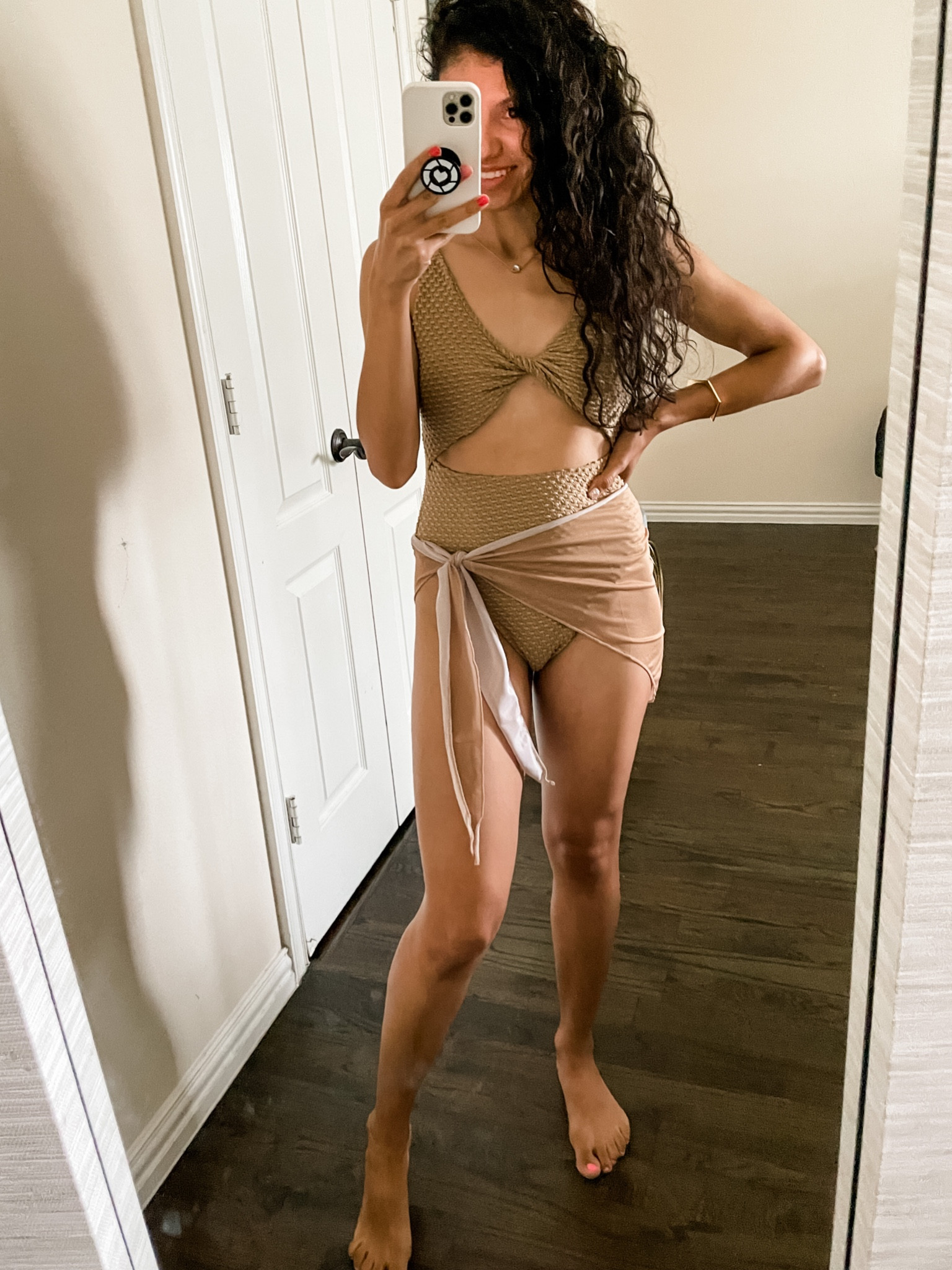 This one piece cut-out swimsuit is 🔥
I love the style, fit & color! Wearing a Small, fits tts. It comes with the coverup skirt as well  

#LTKstyletip #LTKSeasonal #LTKswim