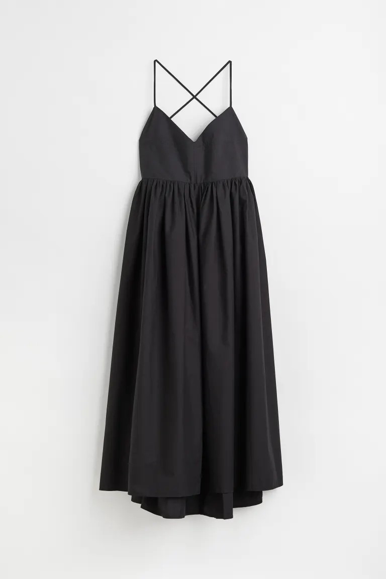 V-neck Cotton Dress | H&M (US + CA)
