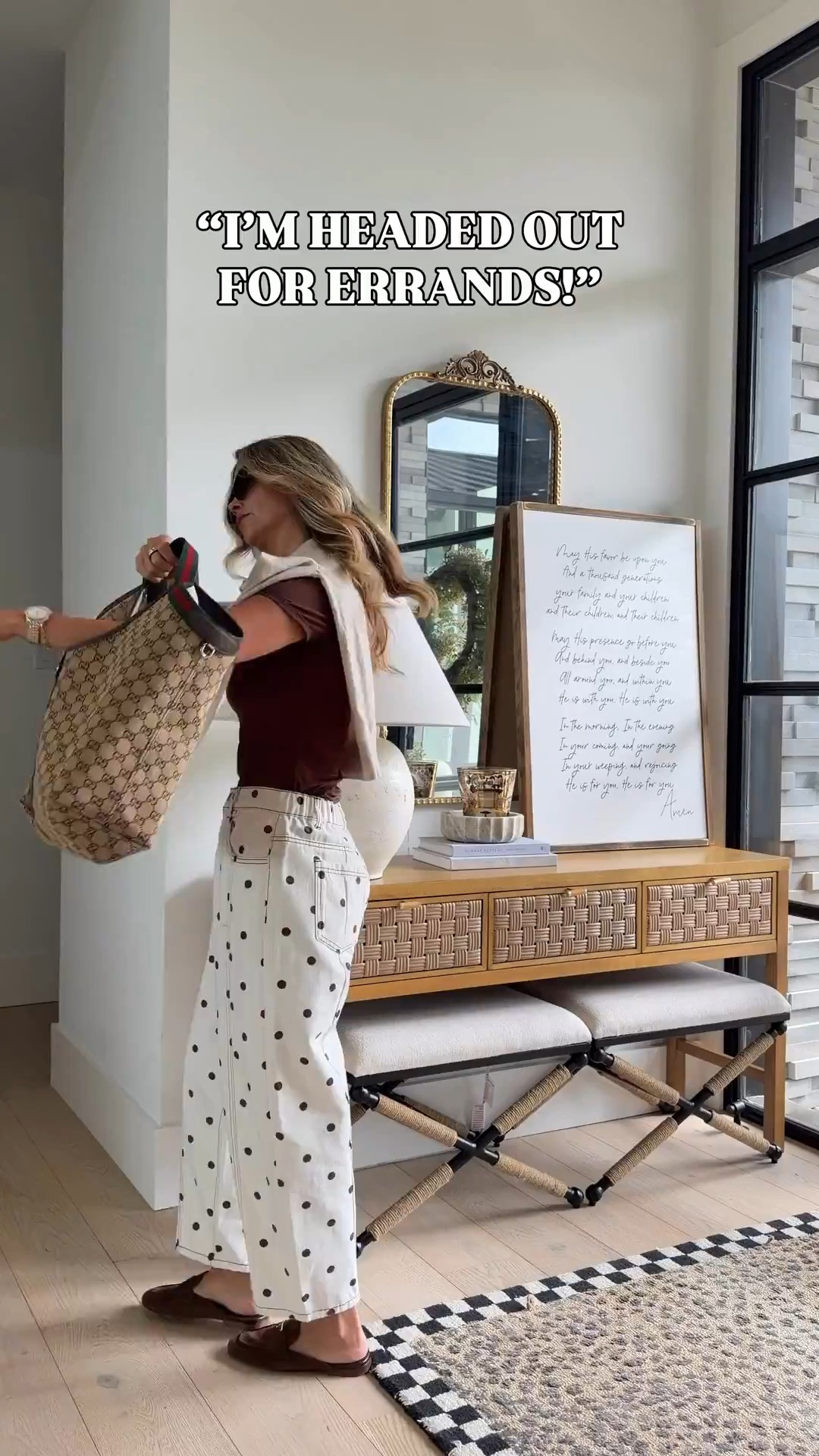 All my recent favorite target finds for spring!  🌸

On my way at the door for errands… The errands aren’t that deep, but I did find some cute stuff! 

🔍: ditl, spring outfit, Amazon fashion, polka dot barrel jeans, pumiey tee, Gucci tote, Prada slip on mules, Amazon sunglasses, petite style, moms over 40 style, Target finds, errands, affordable fashion, budget friendly, Texas content creator 

#LTKPetite #LTKOver40