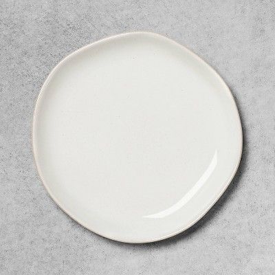 Stoneware Appetizer Plate Sour Cream - Hearth & Hand™ with Magnolia | Target