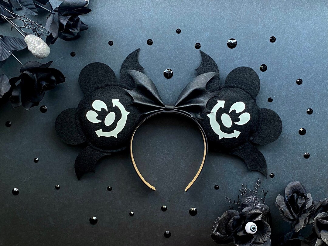 Mickey Bat Ears *Glow In The Dark & Double Sided!* | Etsy (US)