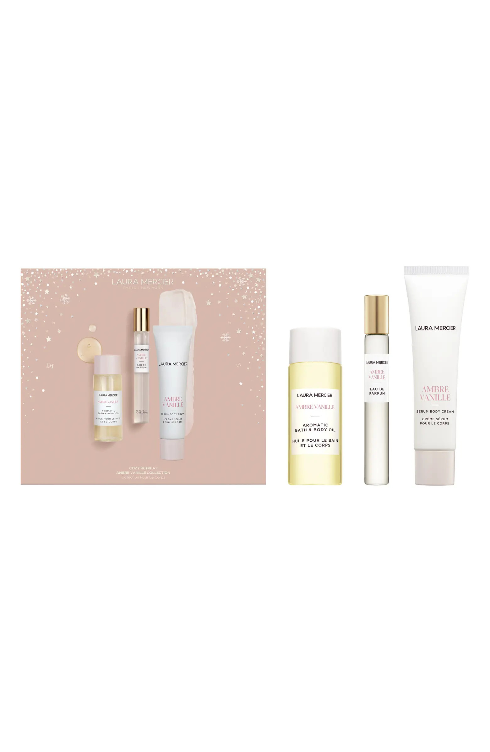 Laura Mercier Cozy Retreat Ambre Vanille Collection Set (Limited Edition) $54 Value | Nordstrom | Nordstrom