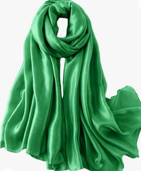 Scarf from Amazon, 100% polyester, measuring 37.4 inches wide x 70.1 inches long 

#LTKStyleTip #LTKFindsUnder50