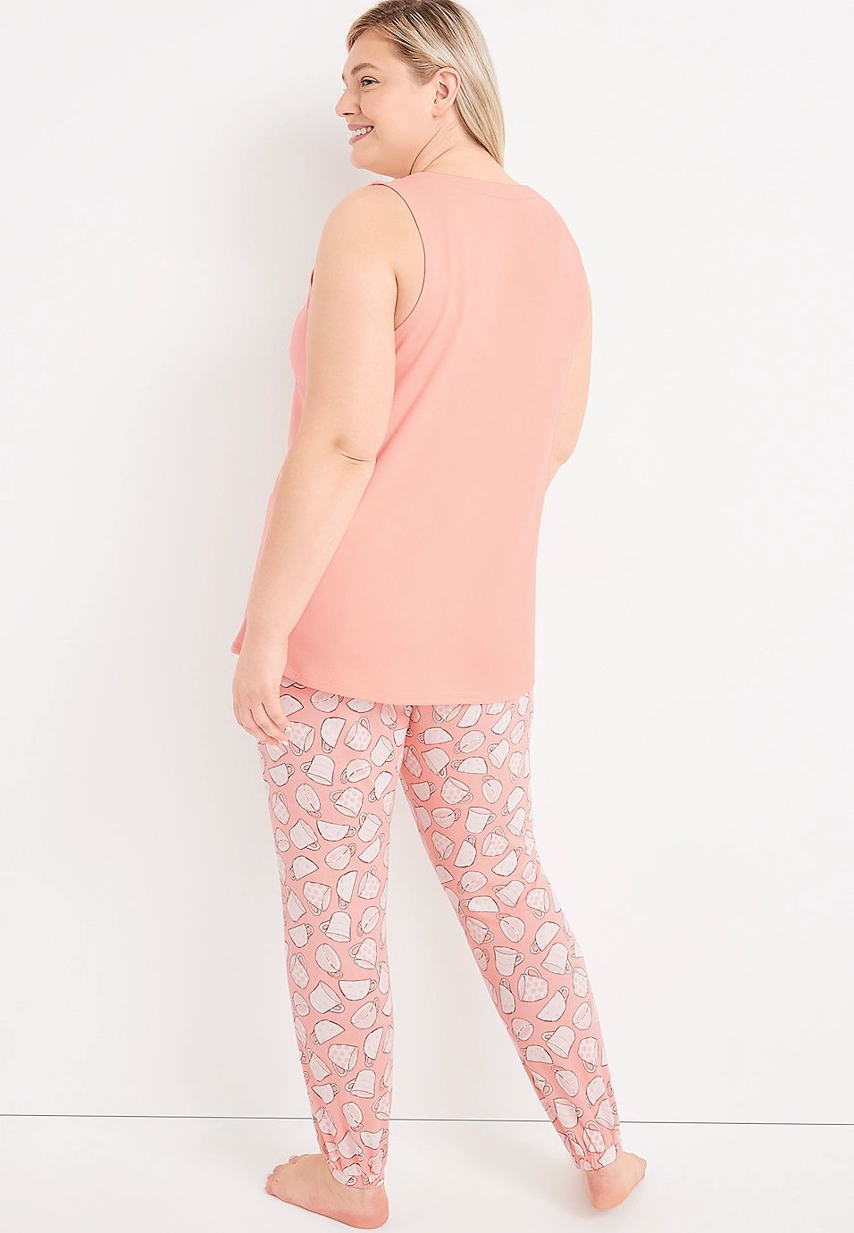 Cozy Tank Top and Jogger Pajama Set | Maurices