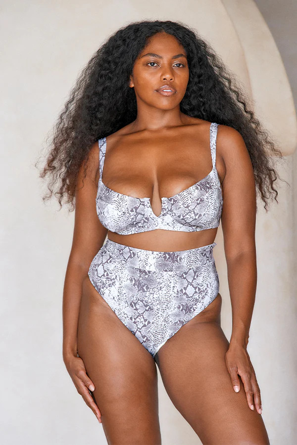 Sorrento Bottom - Snake | Monday Swimwear