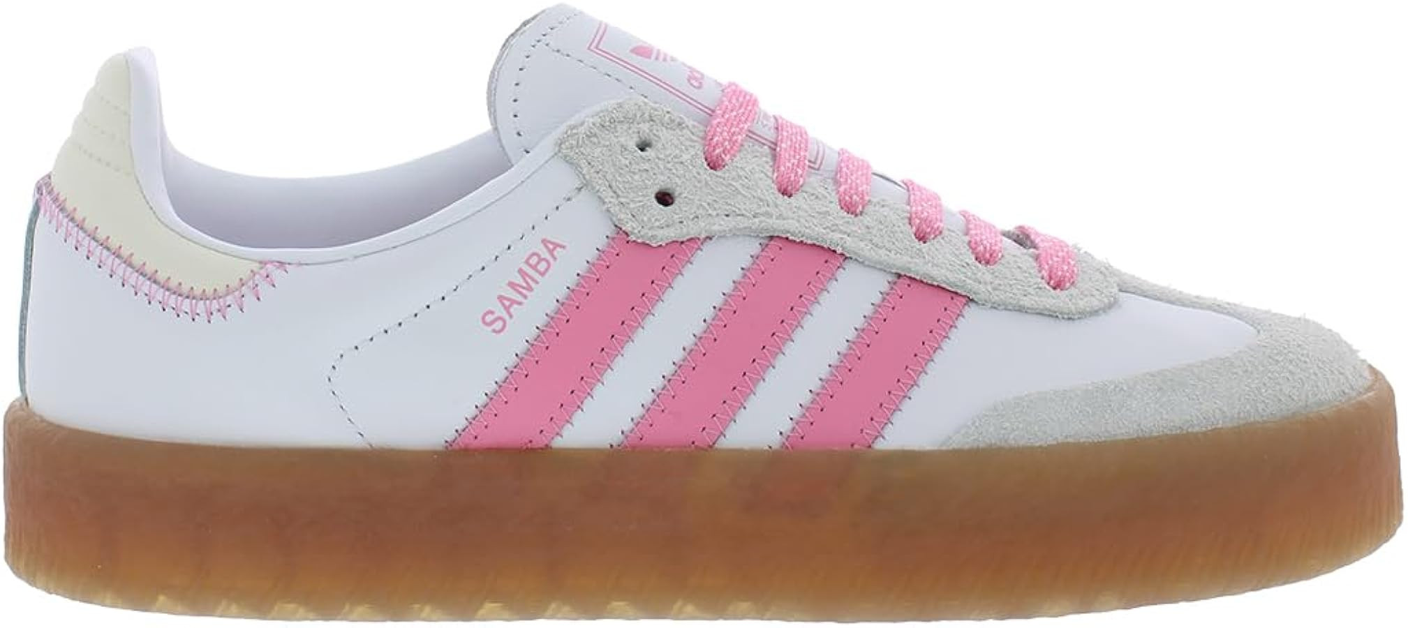 Adidas Sambae Womens Shoes (White Bliss Pink, 7.5) | Amazon (US)