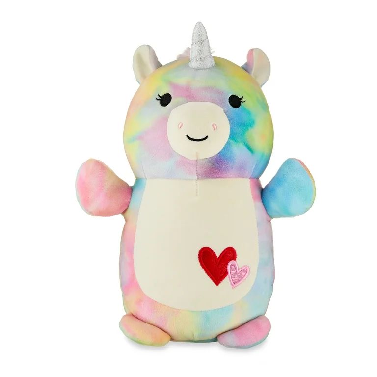 Squishmallows Official Hugmee Plush 10 inch Rainbow Tie-Dye Unicorn - Child's Ultra Soft Stuffed ... | Walmart (US)