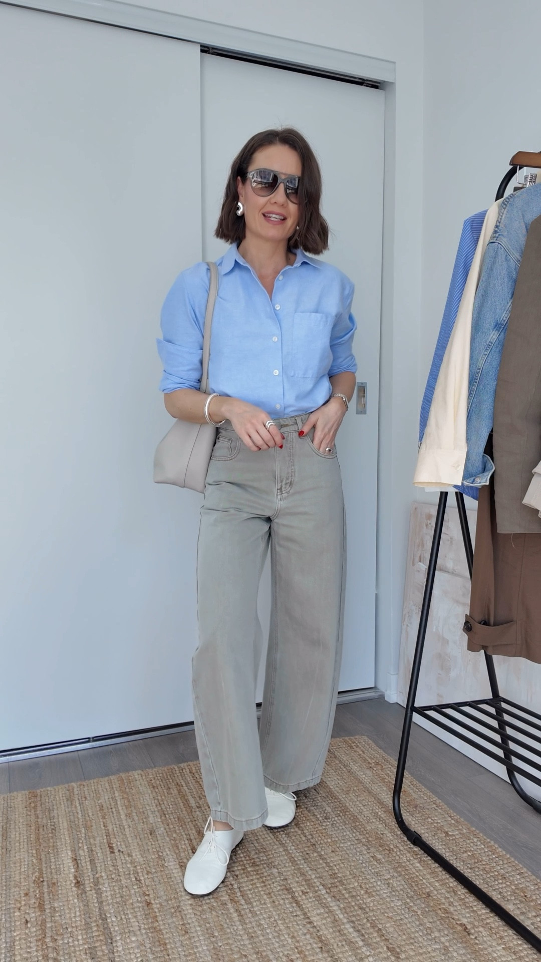 My secret weapon in Spring has to be a blue shirt!

Shirt - S
Jeans - XS Petite (use FORSANSHA)
Bag (use LTK5 for extra 5% off)


#LTKSeasonal #LTKstorytime #LTKootd
