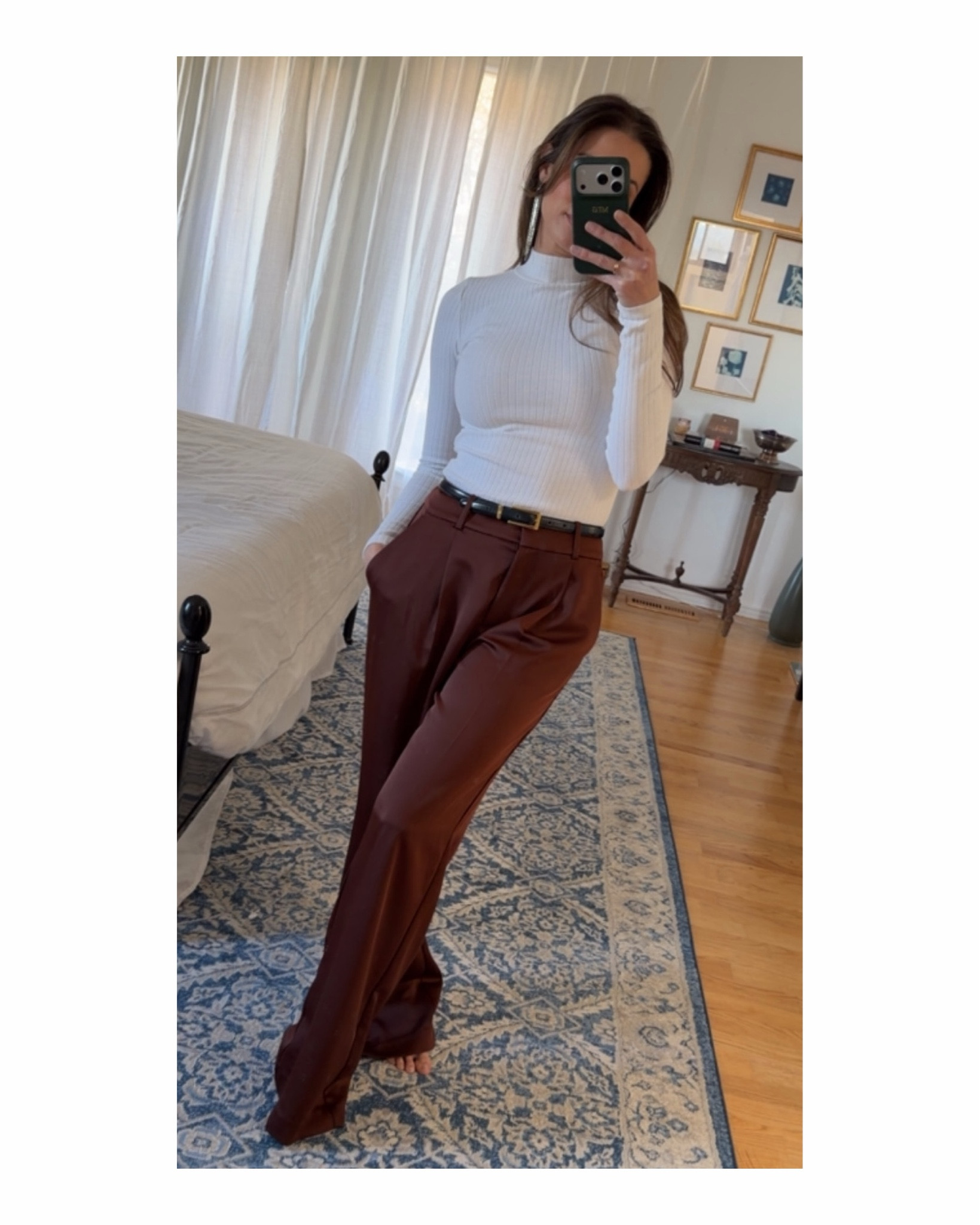 I Iove elevating a look with a beautiful satin pant. 

#LTKFindsUnder100 #LTKPetite