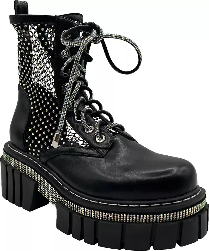 Azalea wang combat boots store