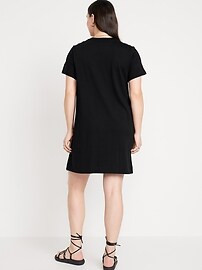 Crew-Neck Mini T-Shirt Dress | Old Navy (US)