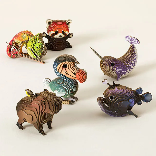 Mini Weird & Wild Animal Build Kit | UncommonGoods