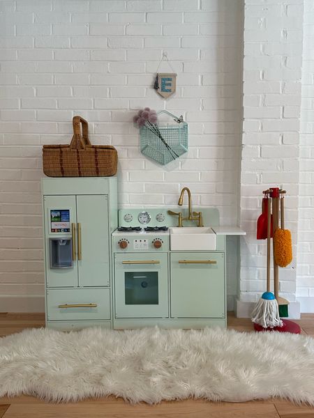 👧 Playroom ideas for Mom’s with Littles 

🚨 kitchen on sale 

🩵Kitchen Imaginative play is one of my kiddos fav! 

✨Here are some of our family favs for kitchen play and…

💻Hot Home Style tip- if you have a brick wall you don’t want to drill into- don’t forget to grab some command strips and make it your own! Easily removed when the kids age out of kitchen play and you want to use that corner in your playroom for something else 

#LTKSaleAlert #LTKHome #LTKFamily