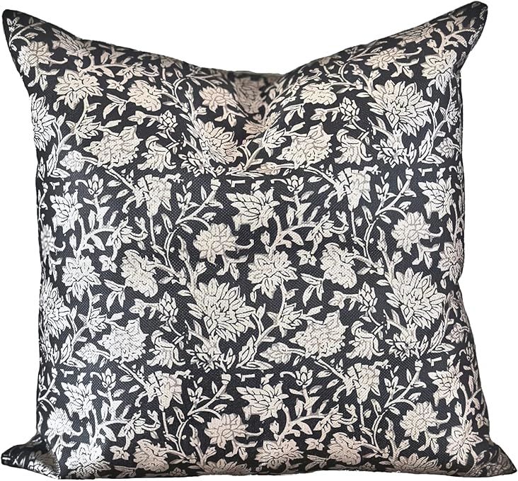 Modern Vintage Whimsical Floral Pillow Cover | Amazon (US)