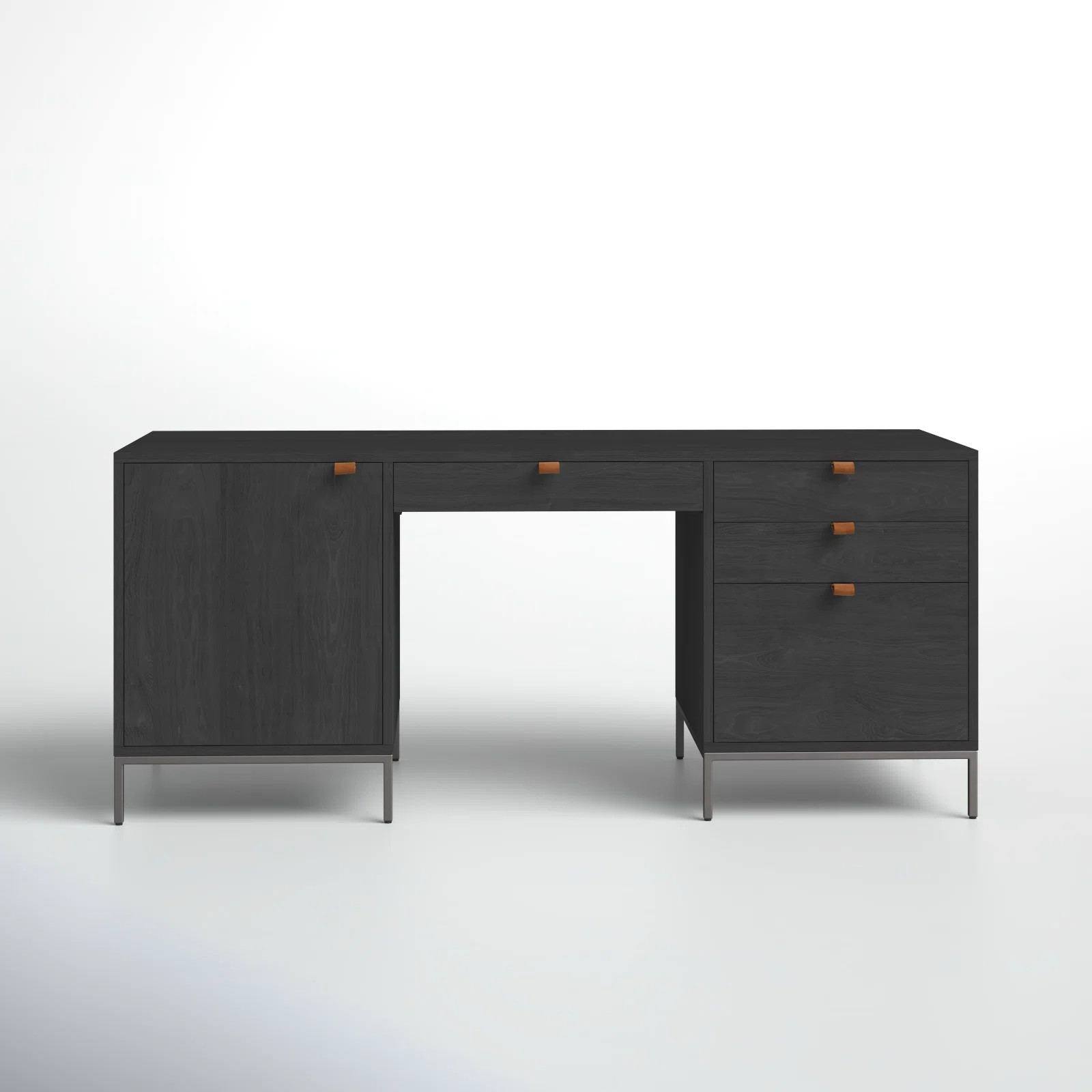 Joss & Main Loki Solid Wood Executive Desk & Reviews | Wayfair | Wayfair North America