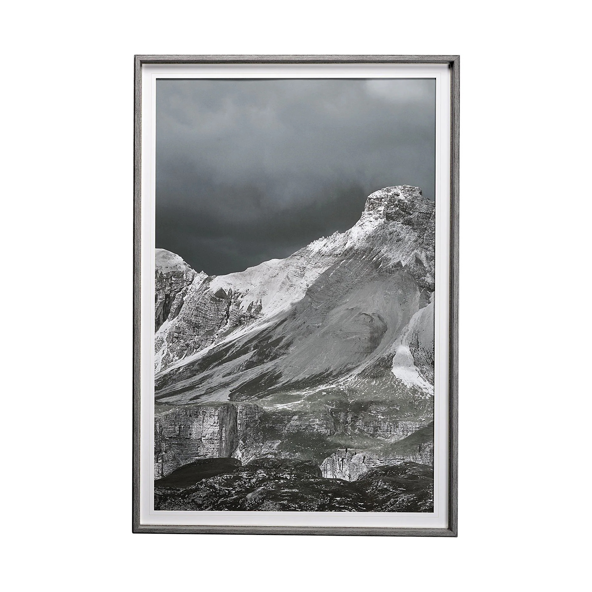 Europe Mountain 1 L by Chris Dunker a Framed Photo Art Print Matted under Glass | Overstock