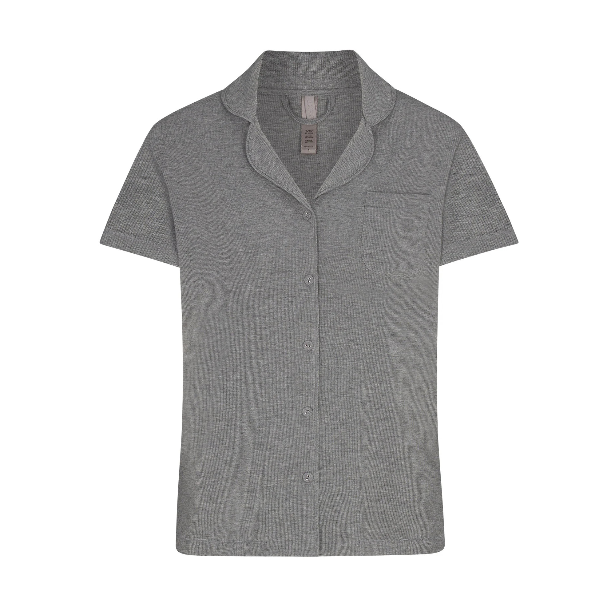 SOFT LOUNGE SHORT SLEEP SET | HEATHER GREY | SKIMS | SKIMS (US)