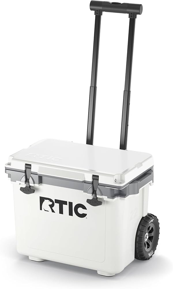 RTIC 22 QT Ultra-Light Wheeled Cooler with Handle, Hard Insulated Portable Ice Chest Box for Beac... | Amazon (US)