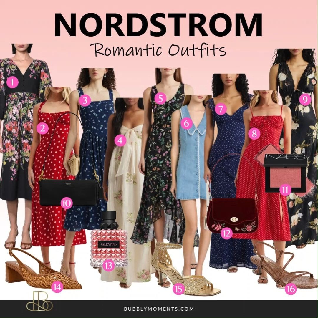 Step into your soft, romantic era with these effortlessly feminine outfit ideas that feel straight out of a daydream 💕 Think flowy dresses, delicate fabrics, lace details, and flattering silhouettes that move beautifully with you. Whether you’re dressing for a brunch date, a sunset stroll, or a special occasion, these looks are all about embracing elegance with a modern, wearable twist. Pair them with dainty accessories, soft curls, and neutral heels for that timeless, polished finish. These Nordstrom finds are perfect for creating outfits that feel light, graceful, and endlessly romantic. Save this for your next style inspo and tap to shop your favorite looks that will have you feeling confident, chic, and effortlessly pretty all season long ✨
#LTKootd #LTKStyle #LTKFinds #LTKFashion #RomanticStyle #FeminineFashion #SoftGirlStyle #DateNightOutfit #SpringOutfits #SummerStyle #NordstromFinds #OutfitInspo #StyleInspo #ChicStyle #ElegantLooks #WomensFashion #OOTDInspo #FloralDress #LaceDetails #NeutralStyle #ClassicStyle #TrendingNow #FashionFinds #StyleGoals #ModernFeminine #PrettyOutfits 

 