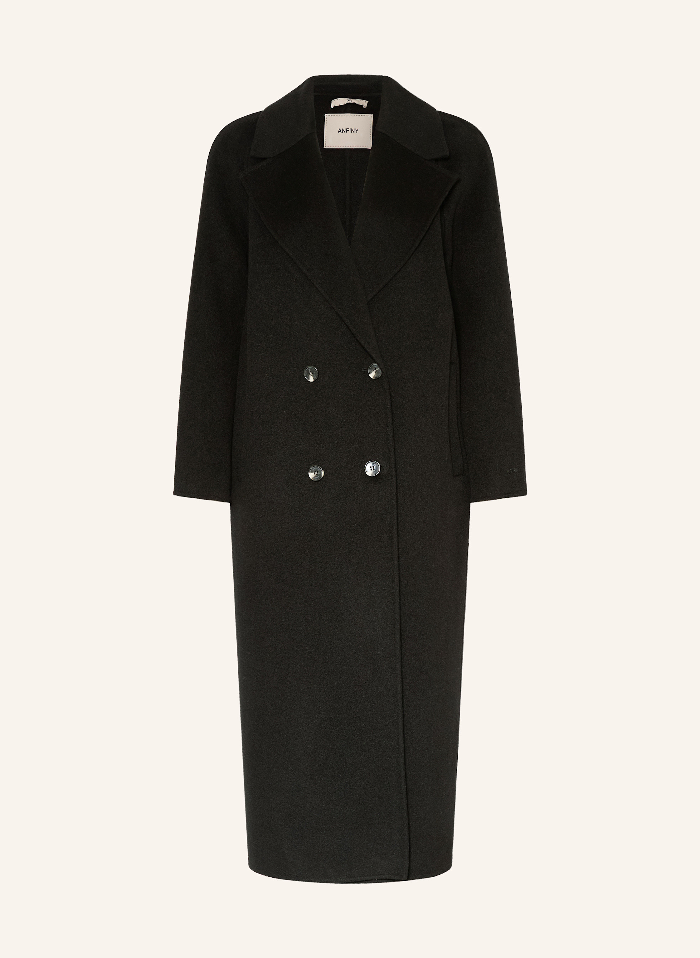 ANFINY Wollmantel CAROLINE in schwarz | Breuninger (DACH)