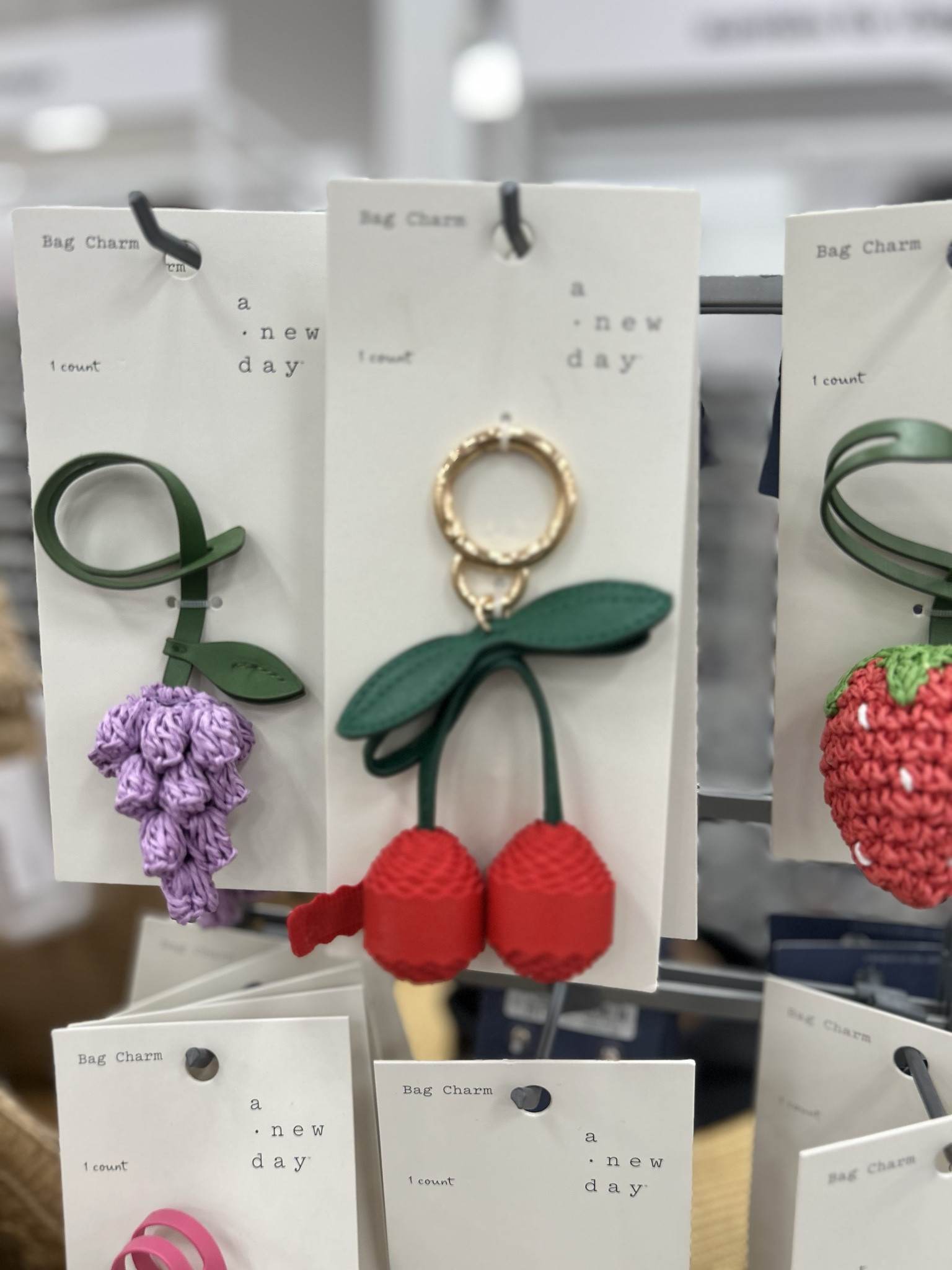 Bag charms
Purse accessories 
