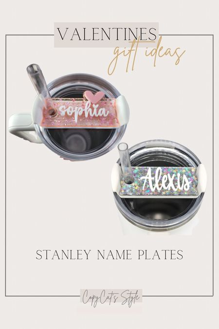 Valentine’s Day Gift Ideas
Stanley cup accessories, Stanley name plate topper

#LTKfindsunder50 #LTKSeasonal #LTKGiftGuide