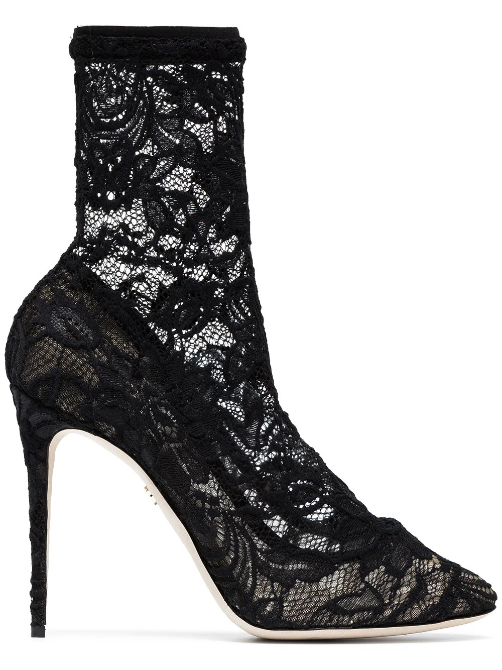 Dolce & Gabbana 105 Lace Ankle Boots - Farfetch | Farfetch Global