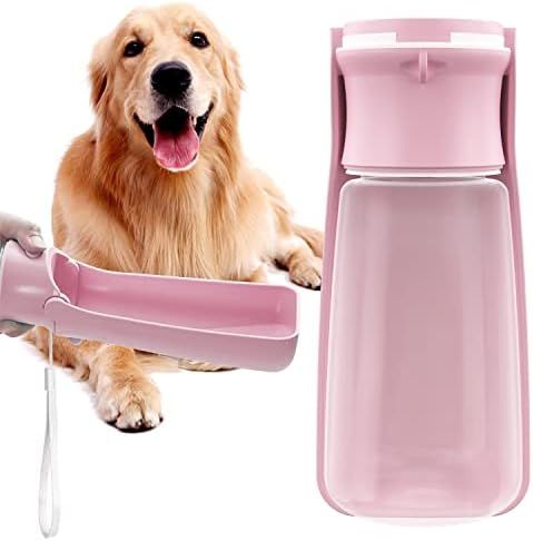 Portable Dog Water Bottle for Walking 19 OZ or 12 OZ Portable Pet Water Bottles for Puppy Small Medi | Amazon (US)