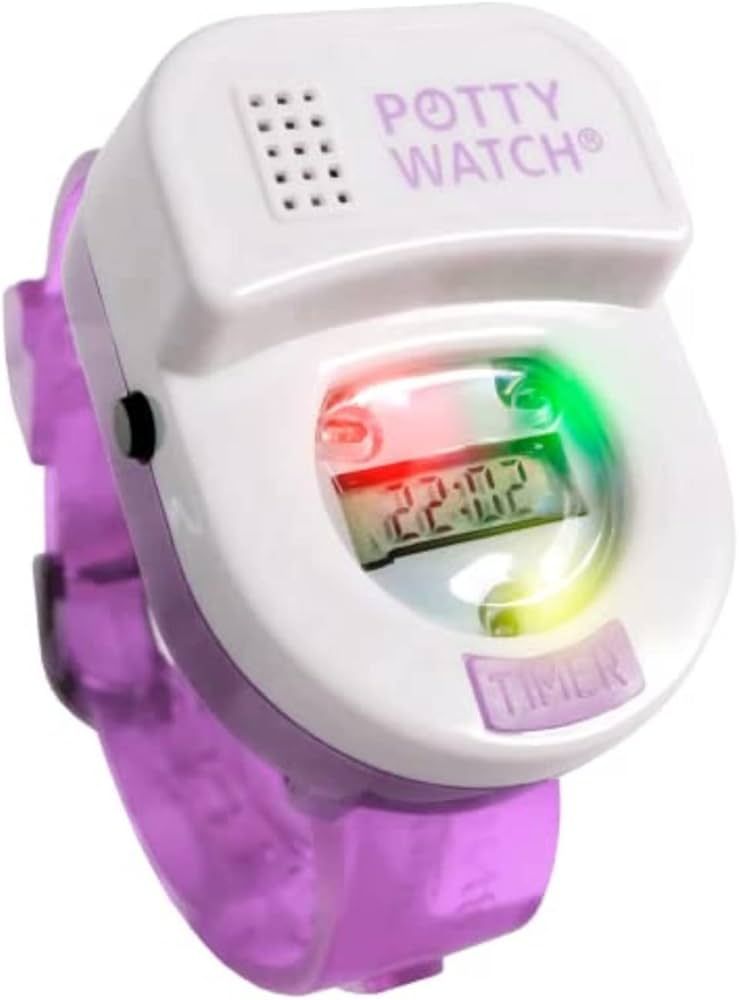 Potty Watch Uses Timer, Lights & Music to Potty Train Your Tot, Purple | Amazon (US)