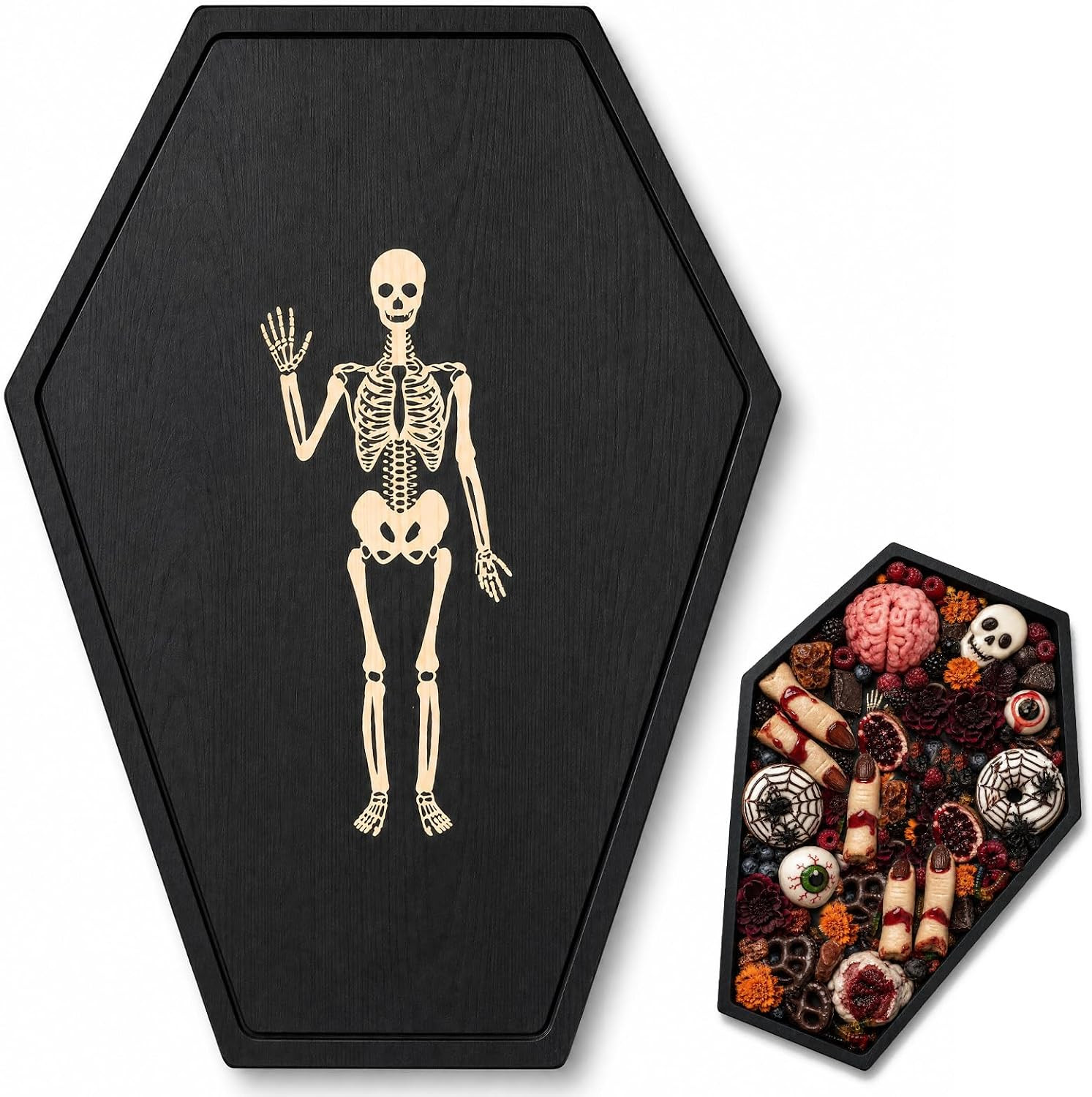 Halloween Coffin Charcuterie Board Party Decorations | Amazon (US)