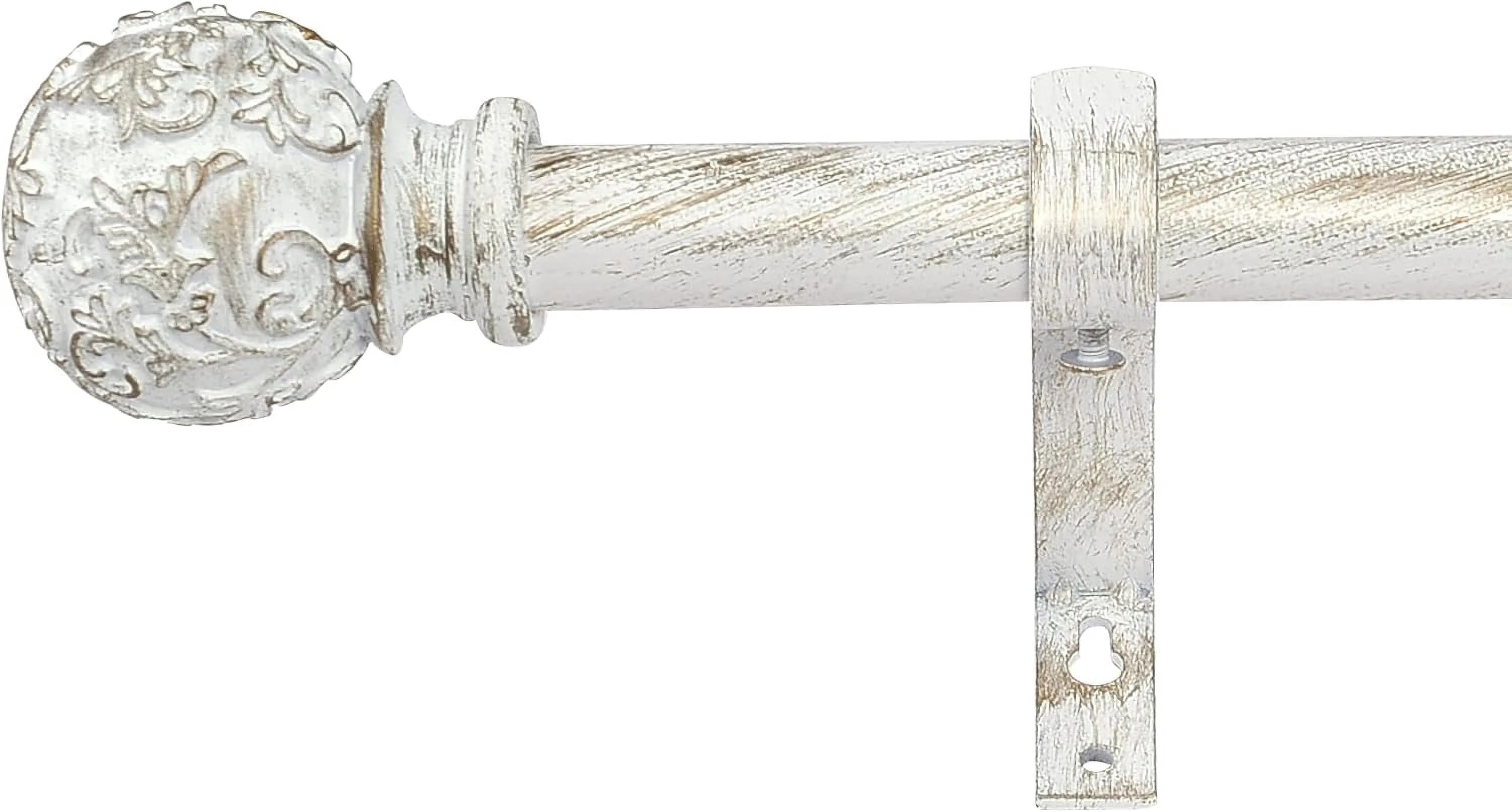 NICETOWN 1" White Curtain Rods, Adjustable Length 48 to 84 inch, Suitable for Living Room & Bedro... | Walmart (US)