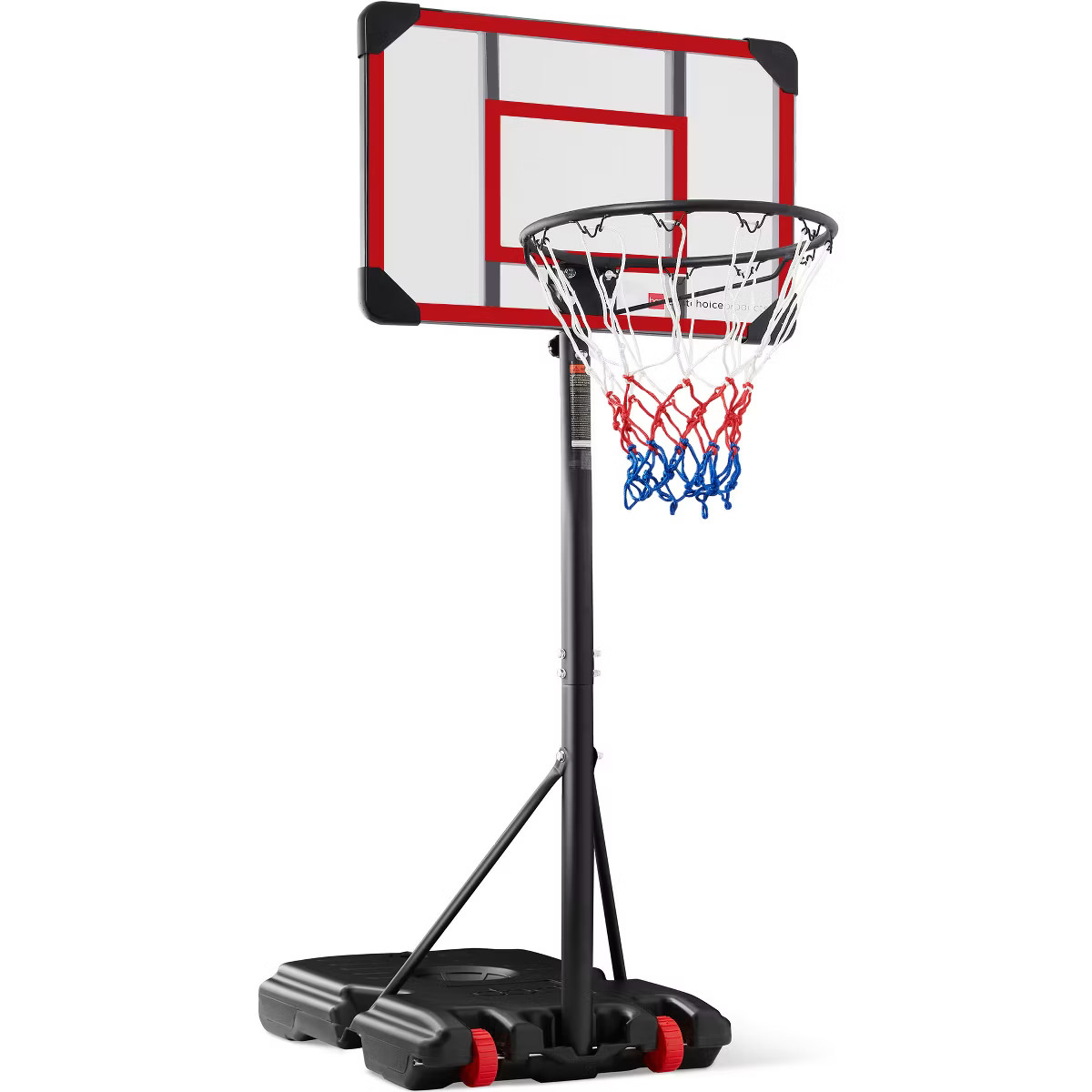 Best Choice Products Kids Height-Adjustable Basketball Hoop, Portable Game w/ 2 Wheels, Square Ba... | Target