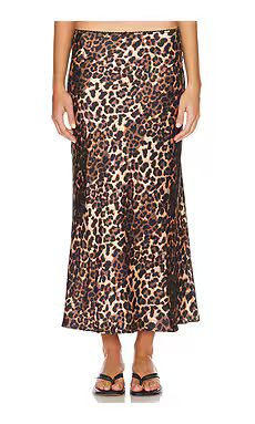 LIONESS Enigmatic Maxi Skirt in Leopard from Revolve.com | Revolve Clothing (Global)