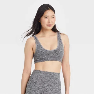 Women's Reversible Ribbed Bralette - Colsie™ | Target