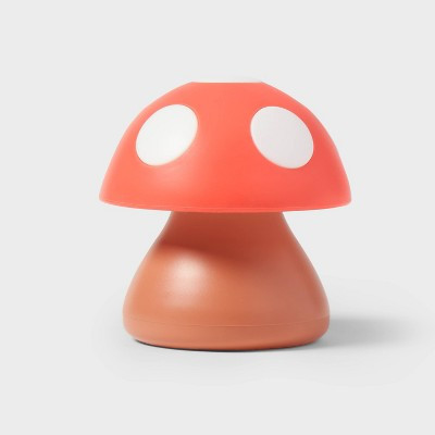 Mushroom Kids' Night Light - Pillowfort™: LED Novelty Nightlight, Red, Battery-Powered, Ages 8+ | Target