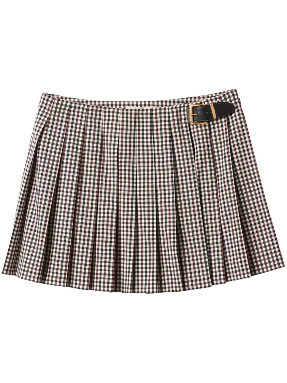 gingham check miniskirt | Farfetch Global