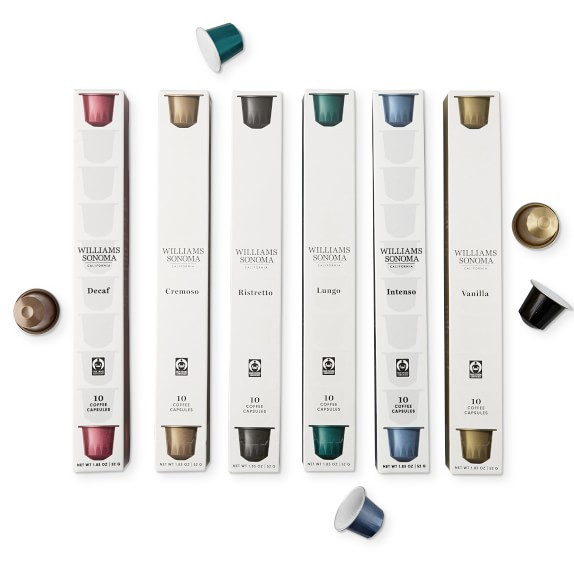 Williams Sonoma Coffee Capsules Variety Pack, Set of 6 | Williams-Sonoma