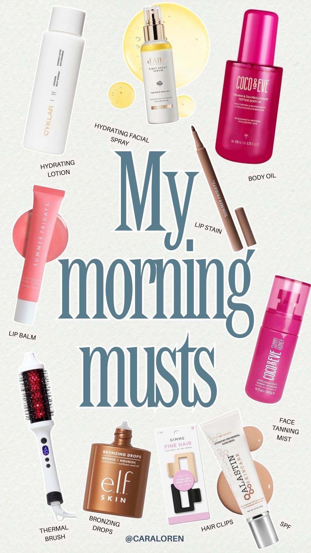 My morning musts!

#LTKBeauty #LTKmomlife #LTKgrwm