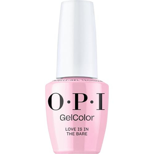 OPI GelColor Love is in the Bare | Sheer Soft Pink Crème LED Cure Gel Nail Polish | Salon-Quality Shine, Long-Lasting Wear | Vegan & HEMA Free | 0.5 Fl Oz | Amazon (US)