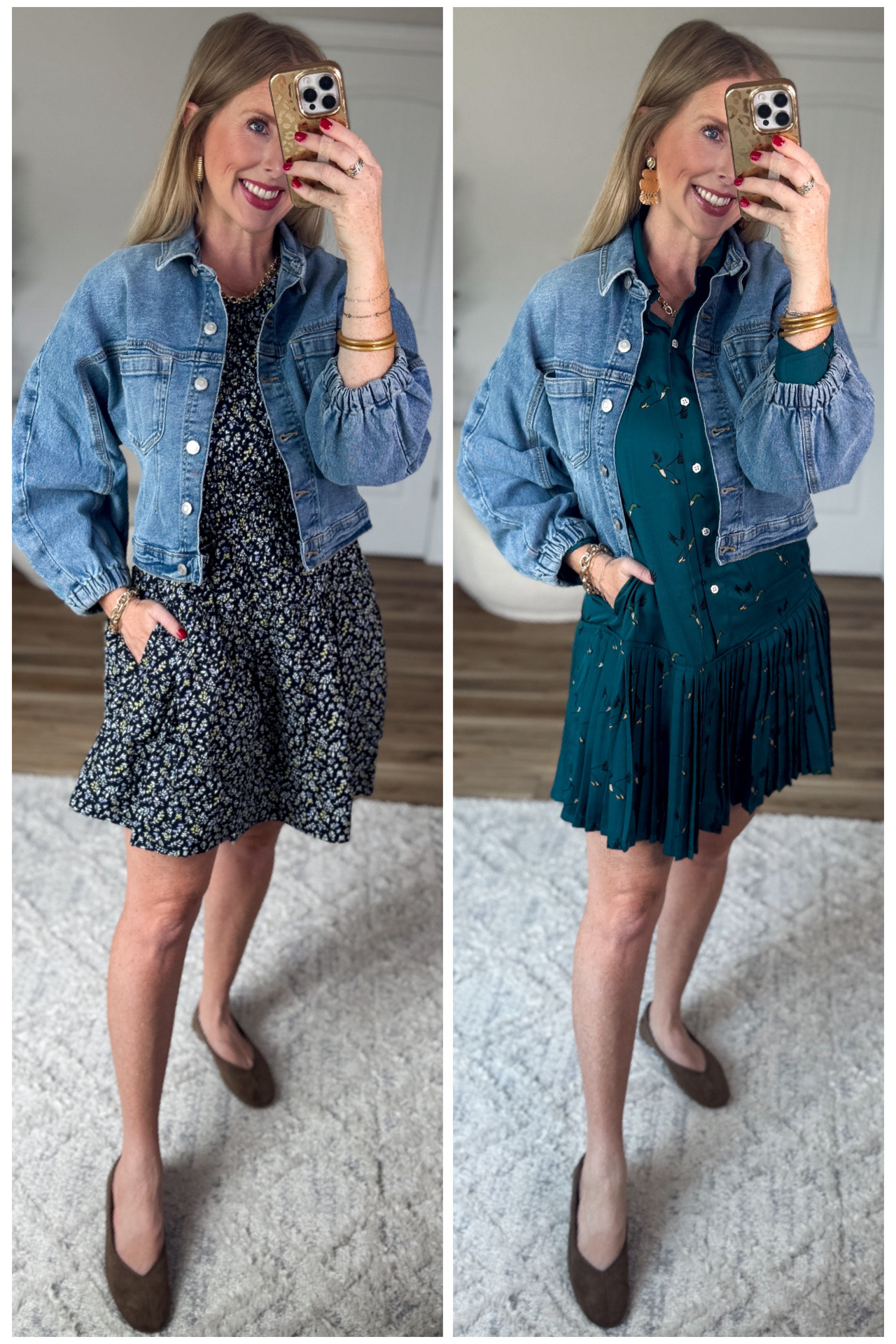 2 ways I’ve worn this denim jacket from Walmart!

#LTKootd