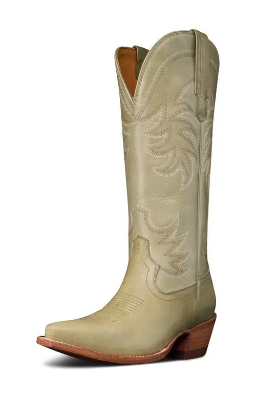 Tecovas The Annie Western Boot in Light Sage at Nordstrom, Size 7 Regular Calf | Nordstrom