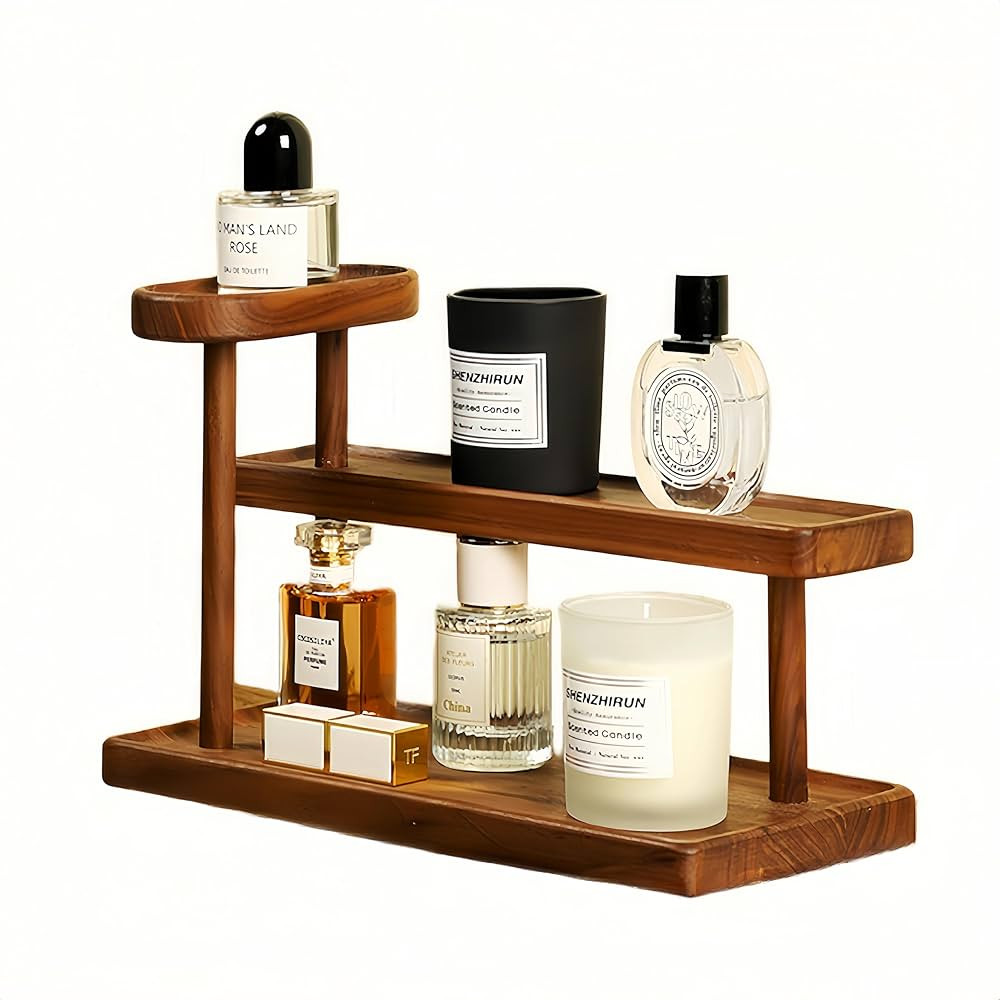 Bathroom Countertop Organizer,Vanity Organizer and Storage for Cosmetic Skincare Perfume, Ideal S... | Amazon (US)