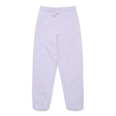 Wonder Nation Little Girls Fleece Jogger Pants, Sizes 4-10 | Walmart (US)