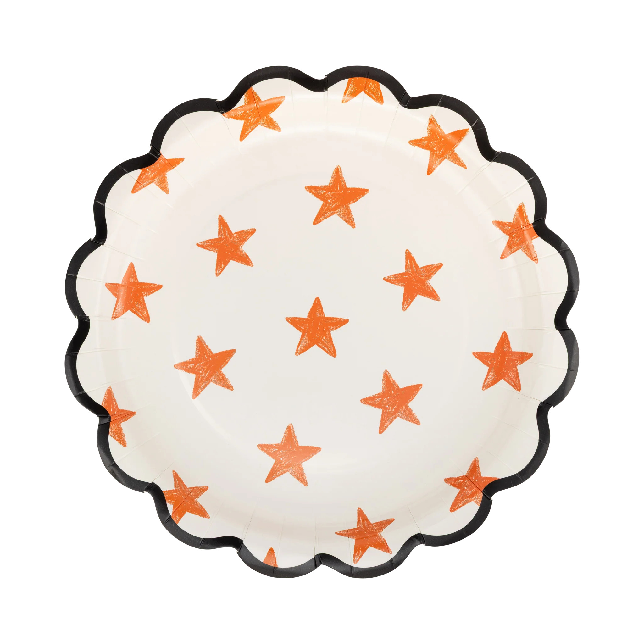Halloween Sketchy Stars Plate | My Mind's Eye