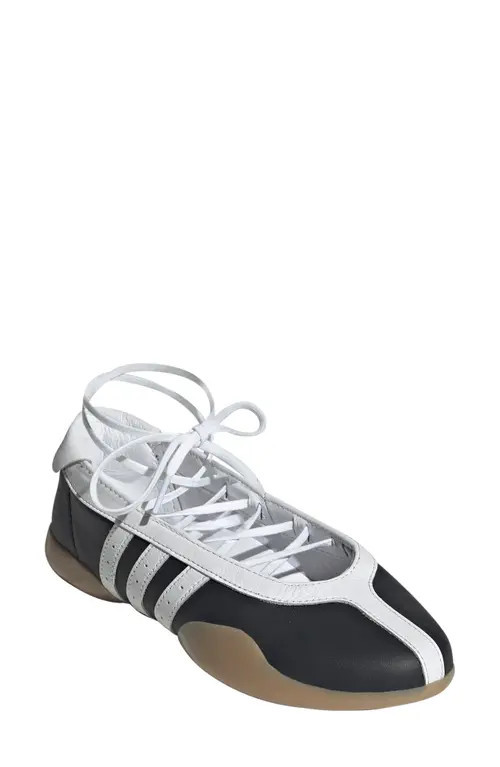 adidas Taekwondo Mei Sneaker in Core Black/White/Gum at Nordstrom, Size 9 | Nordstrom